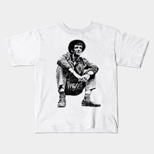 Jean-Paul Belmondo † Retro Fan Art Kids T-Shirt